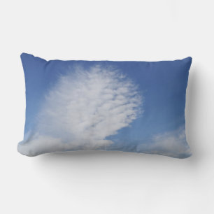 Beautiful clouds lumbar cushion