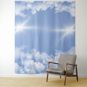 beautiful clouds tapestry