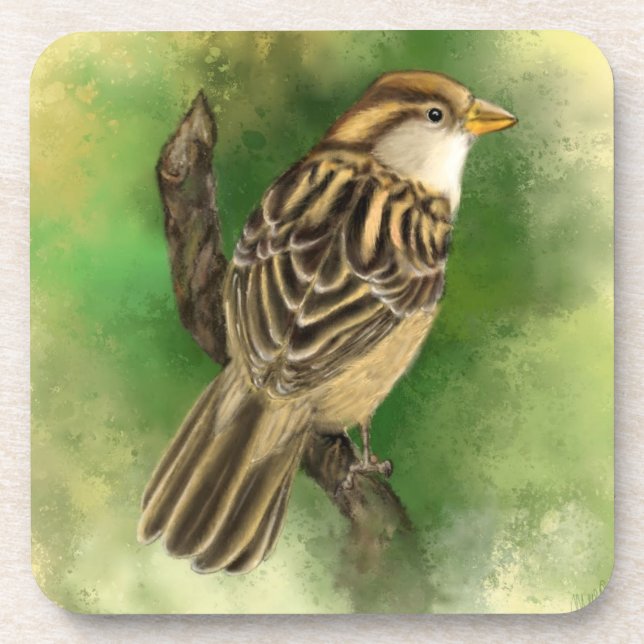 Beautiful Coaster Little Sparrow (Front)