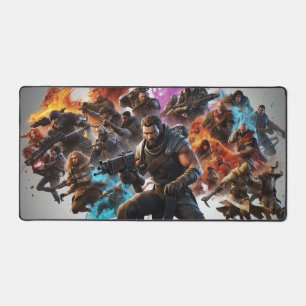 Beautiful collection of game characters #4 desk mat