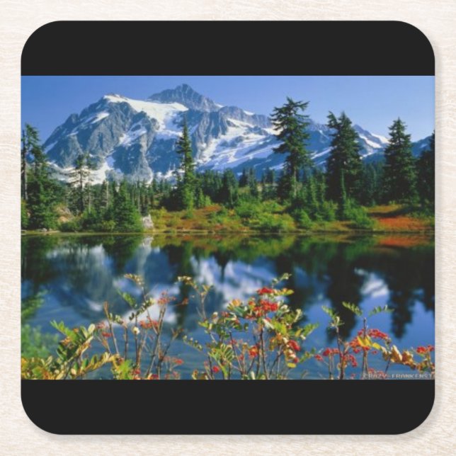 Beautiful Colorado Scenery Coaster Set (Front)