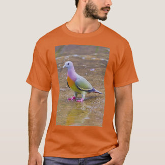 beautiful colorful cool pigeon 2 T-Shirt