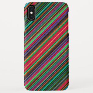 Beautiful Colorful Multicolored Stripe Pattern Case-Mate iPhone Case