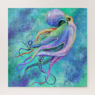 Beautiful Colour Octopus - Painting Jigsaw Puzzle