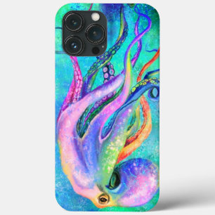 Beautiful Colour Octopus Underwater Life - Modern iPhone 13 Pro Max Case