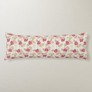 Beautiful colour peony pattern on green body cushion
