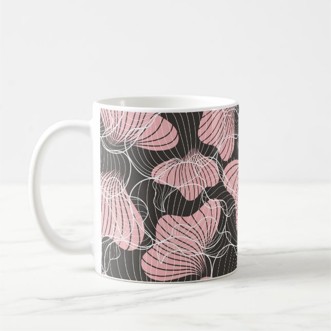Beautiful colourful abstract seamless pattern. Bac Coffee Mug (Left)