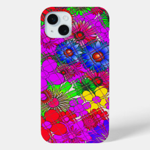 Beautiful colourful amazing floral pattern design iPhone 15 mini case