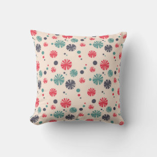 Beautiful colourful circle cushion