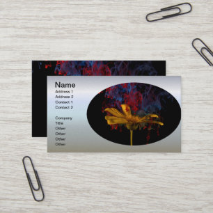 Beautiful Colourful Daisy Business Card
