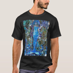 Beautiful Colourful Design Fantasy Mermaid Illusio T-Shirt