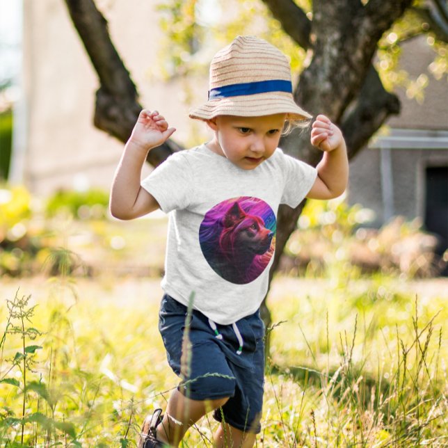 Beautiful Colourful Dog Art Poster (Creator Uploaded)