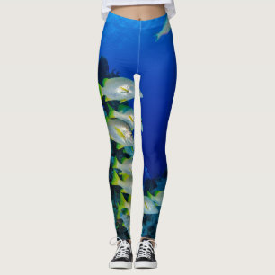 Beautiful Colourful Fishes Best gift for sea lif Leggings