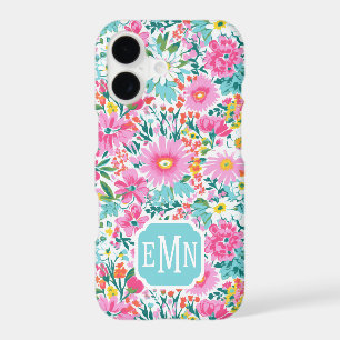 Beautiful Colourful Garden Monogrammed
