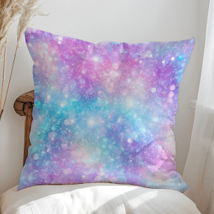 Beautiful Colourful Glittery Background Cushion