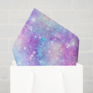 Beautiful Colourful Glittery Background Tissue Paper