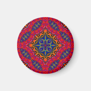 Beautiful colourful Kaleidoscope Magnet