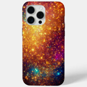 beautiful colourful light patterns iPhone 15 pro max case