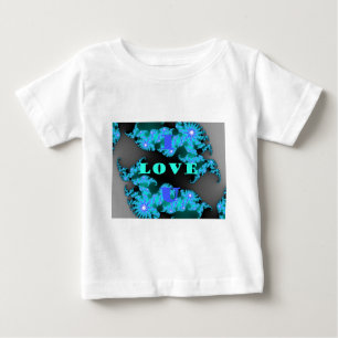 Beautiful colourful Love universe vector design ar Baby T-Shirt