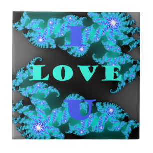 Beautiful colourful Love universe vector design ar Tile