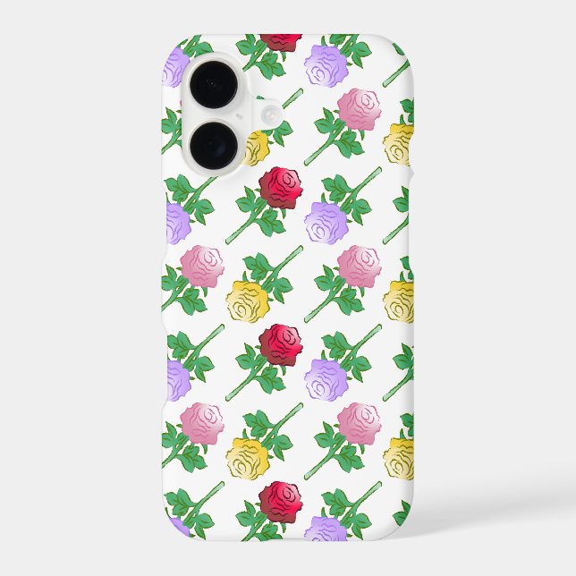 Beautiful Colourful Roses (Back)