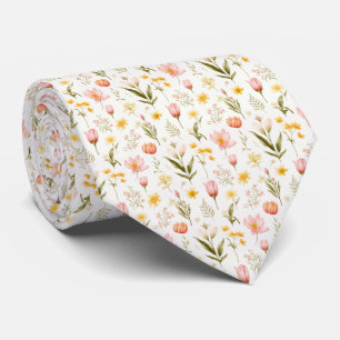 Beautiful Colourful Summer Floral Tie