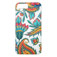 Beautiful Colourful Watercolors Ethnic Paisley