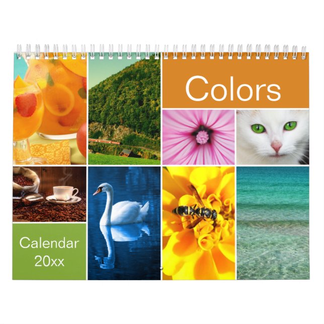 Beautiful Colours Calendar (Cover)