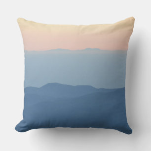 Beautiful Colours Mountain Montseny Landscape  Cushion