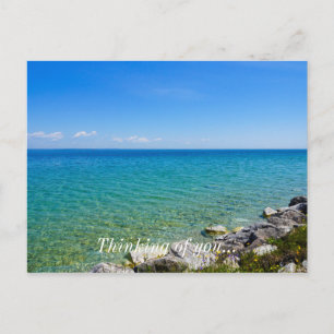 Beautiful Colours Of Lake Huron Postcard