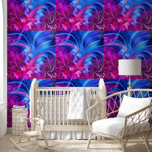 Beautiful Colours Peafowl Feathers Wallpaper (Kids)