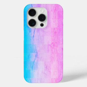 Beautiful Colours Turquoise And Pink iPhone 15 Pro Case