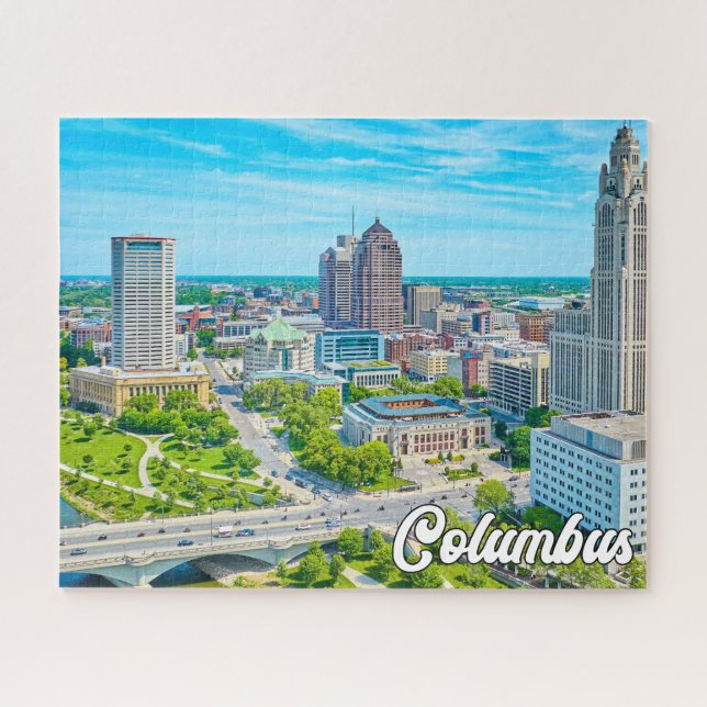 Beautiful Columbus, Ohio, United States Jigsaw Puzzle (Horizontal)