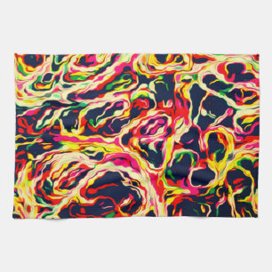 Beautiful Cool Funky Tea Towel