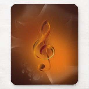Beautiful cool glowing fire colours effects music mouse pad