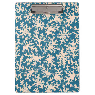 Beautiful Coral Pattern Clipboard