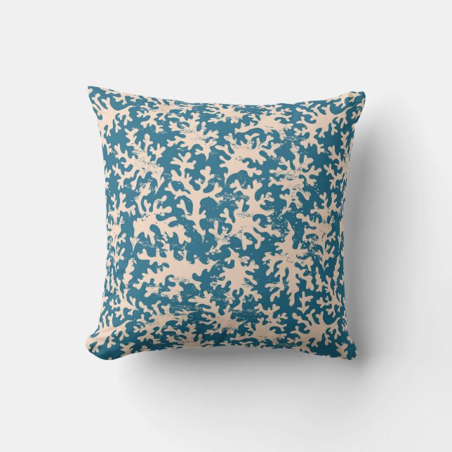 Beautiful Coral Pattern Cushion (Front)