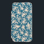 Beautiful Coral Pattern Incipio Watson™ iPhone 5 Wallet Case<br><div class="desc">Beautiful vintage coral seamless for your business © and ® Bigstock® - All Rights Reserved.</div>