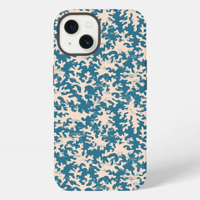 Beautiful Coral Pattern iPhone Case (Back)
