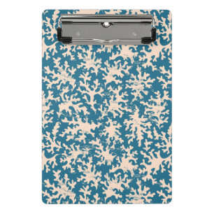 Beautiful Coral Pattern Mini Clipboard