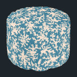 Beautiful Coral Pattern Pouf<br><div class="desc">Beautiful vintage coral seamless for your business © and ® Bigstock® - All Rights Reserved.</div>