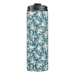 Beautiful Coral Pattern Thermal Tumbler