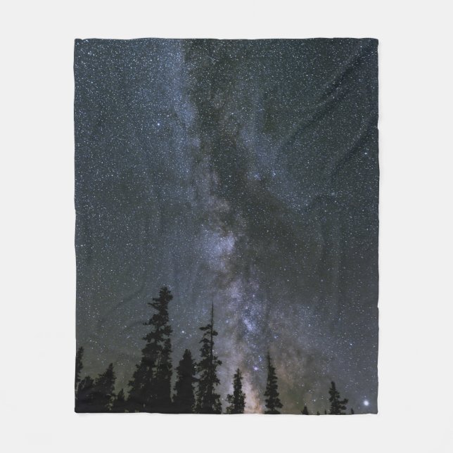 Beautiful Cosmos Fleece Blanket (Front)