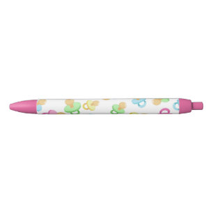 Beautiful Country Baby Shower Infant Custom Gift Black Ink Pen