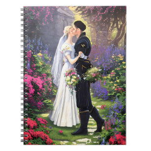 Beautiful Couple in The Park Notebook