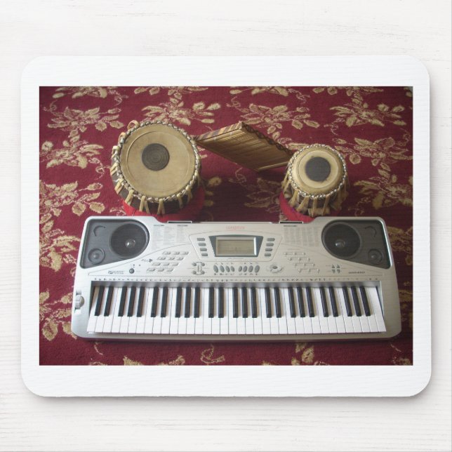Beautiful Creative Corner: Musical Tapestry Mouse Pad (Front)