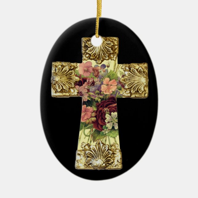 Beautiful Cross Ornament (Front)