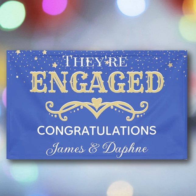 Beautiful CUSTOM engagement banner (Creator Uploaded)