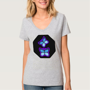 Beautiful cute cool colourful butterfly logo  T-Shirt