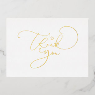 Beautiful Cute Script Calligraphy Thank You